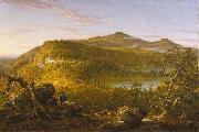 Thomas Cole A View of the Two Lakes and Mountain House, Catskill Mountains, Morning Sweden oil painting artist